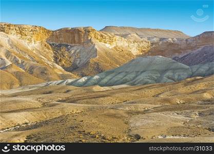 Stones of Negev Desert in Israel