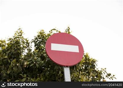 stop sign light background