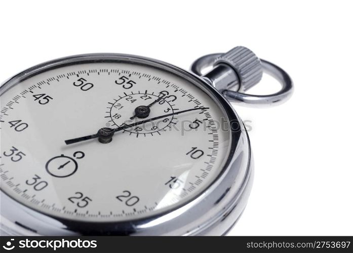 stopwatch. Analog watch that can be immediately stopped and started by pressing a button. Made in USSR