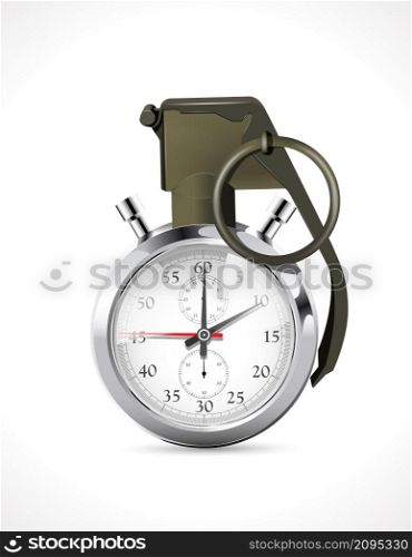 Stopwatch - deadline concept