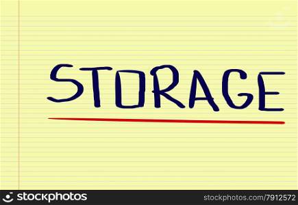 Storage Concept