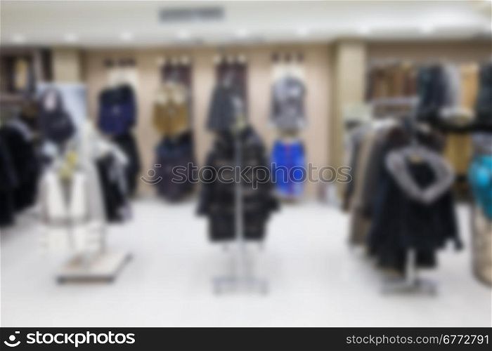 store blur background