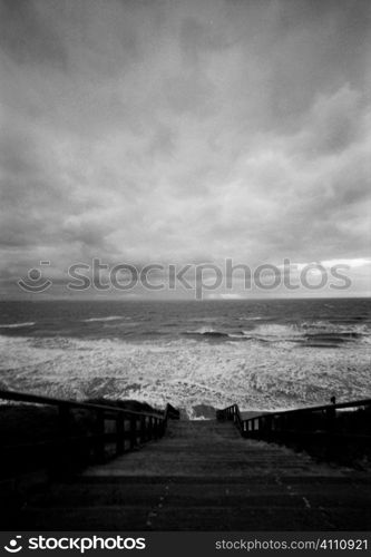 Storm at sea