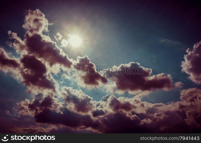 storm clouds