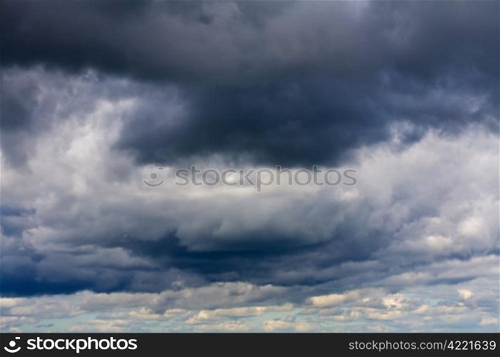 stormy clouds background