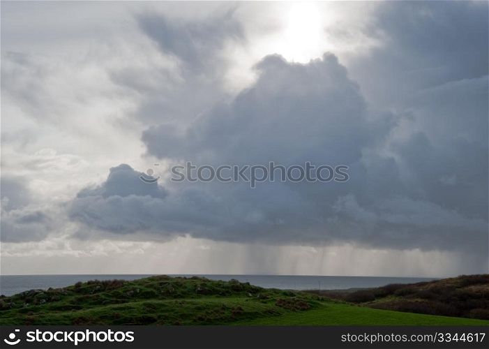 Stormy sky on Islay