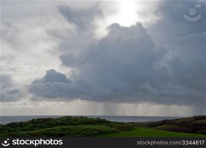 Stormy sky on Islay