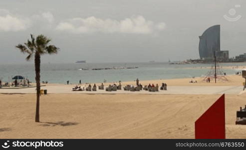 Strand von Barcelona