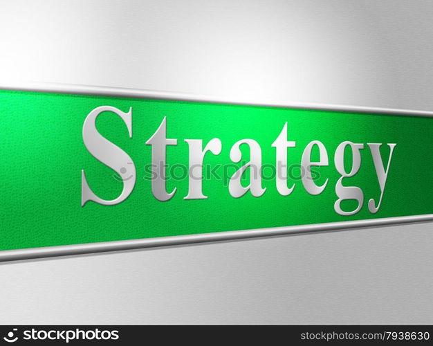 Strategy Business Indicating Planning Strategic And Corporate