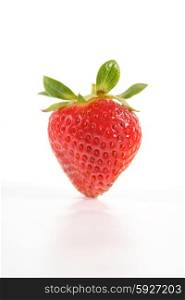 Strawberrie on white bacground - close up