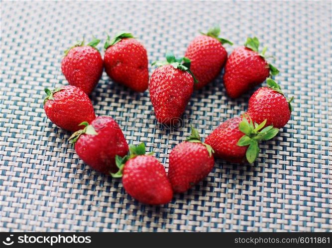 strawberries.