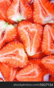 Strawberries - studio shot