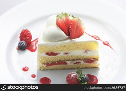 Strawberry cake