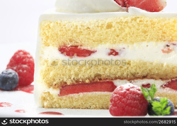 Strawberry cake