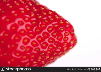 Strawberry. Fresh strawberry on a white background