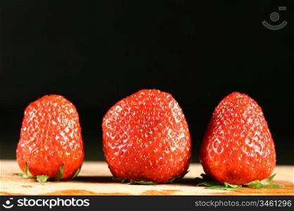 strawberry gourmet health color background