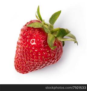 Strawberry isolated on a white background. Strawberry
