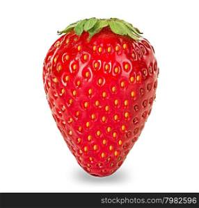 strawberry isolated on white