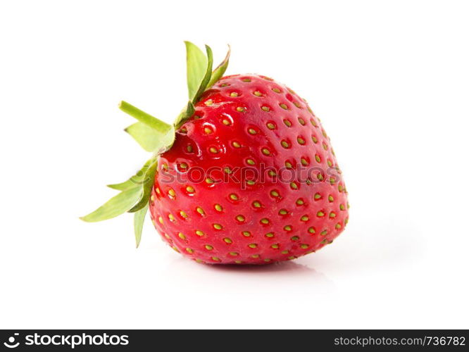 Strawberry isolated on white background