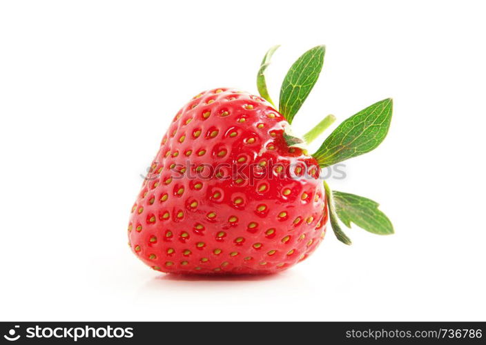 Strawberry isolated on white background