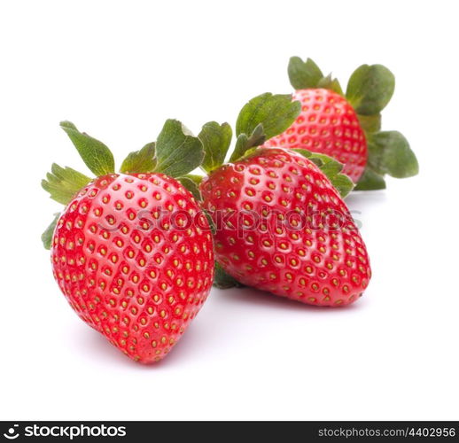 Strawberry isolated on white background cutout