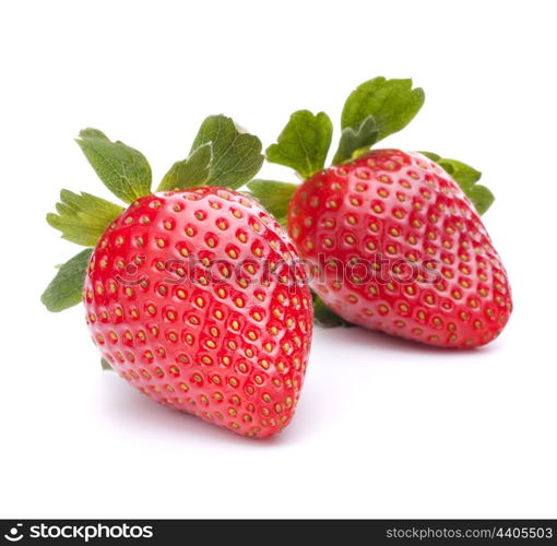 Strawberry isolated on white background cutout