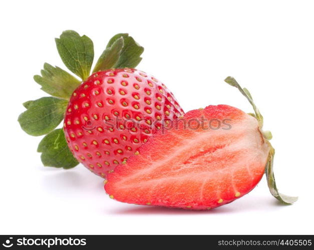 Strawberry isolated on white background cutout