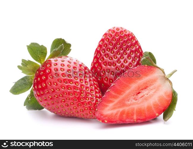 Strawberry isolated on white background cutout
