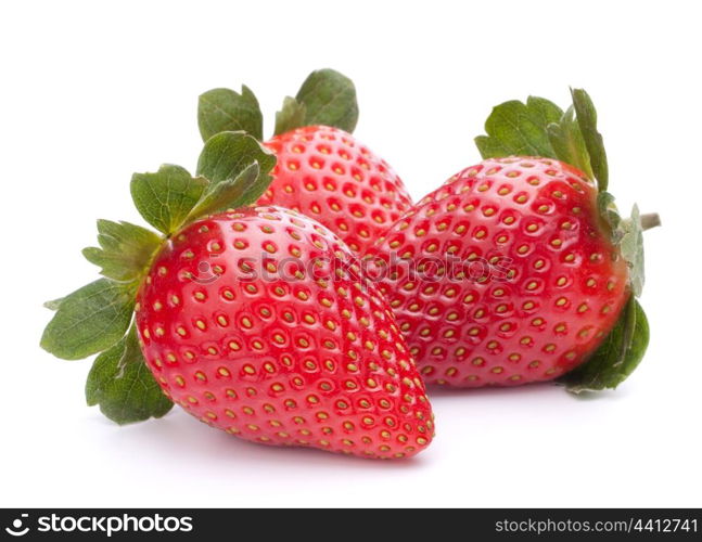 Strawberry isolated on white background cutout