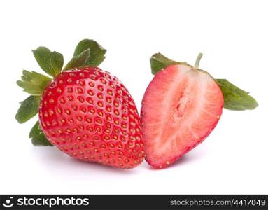 Strawberry isolated on white background cutout