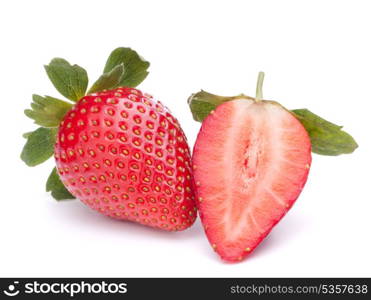 Strawberry isolated on white background cutout