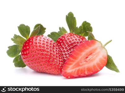 Strawberry isolated on white background cutout