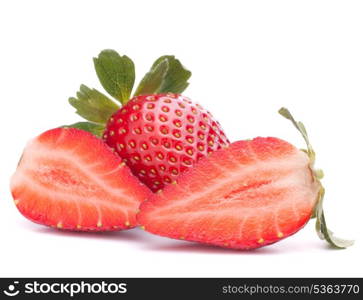 Strawberry isolated on white background cutout