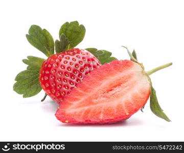 Strawberry isolated on white background cutout