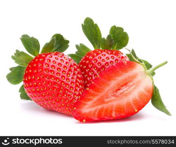 Strawberry isolated on white background cutout