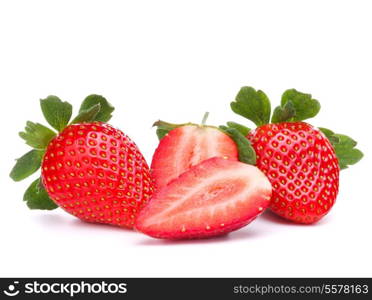 Strawberry isolated on white background cutout