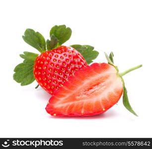 Strawberry isolated on white background cutout