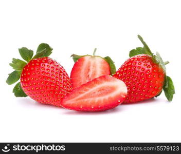 Strawberry isolated on white background cutout