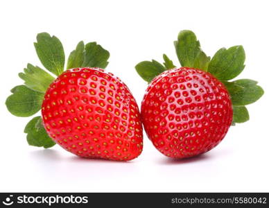 Strawberry isolated on white background cutout