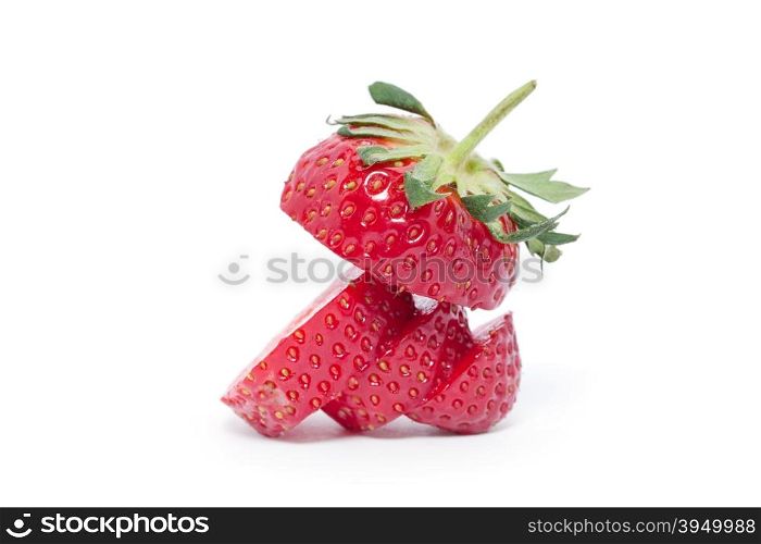 strawberry isolated over white&#xA;&#xA;