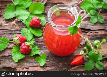 Strawberry juice