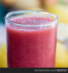 Strawberry Smoothie Meaning Milk Shake And Healthy