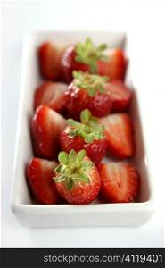 Strawberryes dessert