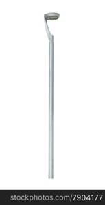 street lamppost isolated on a white background