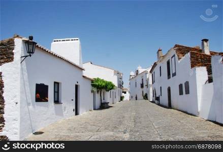 street of Monsaraz village in Alentejo region, Portugal
