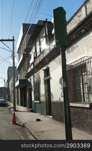 Street scene in a city, Zona 1, Guatemala City, Guatemala