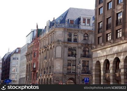 Street view of Berlin buildings
