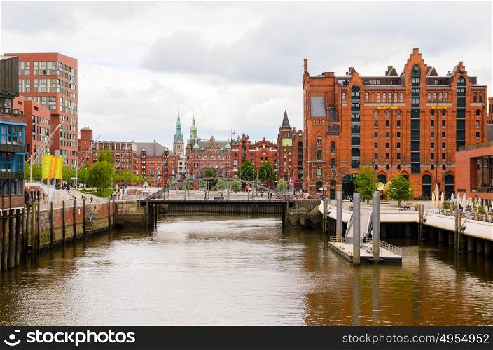 street view of Hamburg, Germany