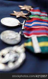 Strip of medals