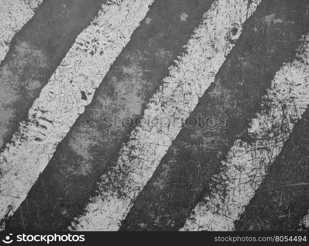 Striped sign background. Striped sign of danger useful as background in black and white